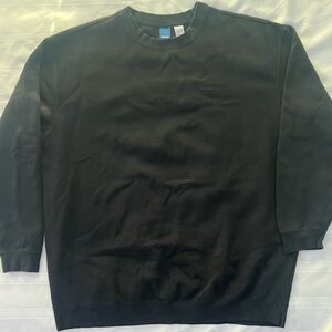 Vintage Men’s Reebok Black Crewneck (Size 3XL)